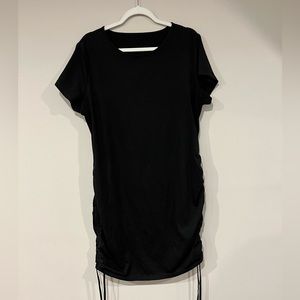 DRAWSTRING TSHIRT DRESS